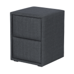 Нощно шкафче за спалня COTTON - графит 501