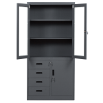 Метален шкаф Carmen CR-1278 E J SAND - графит