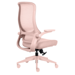 Ергономичен стол BAKU - светлорозов