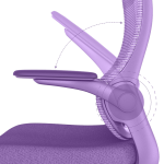 Ергономичен стол BAKU - лилав