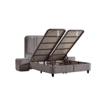 Тапицирана спалня с матрак HUGO 180 x 200 - сив 29