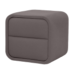 Нощно шкафче за спалня HUGO - сив 29