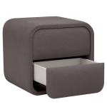 Нощно шкафче за спалня HUGO - сив 29