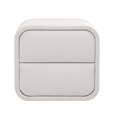 Нощно шкафче за спалня HUGO - перла SY