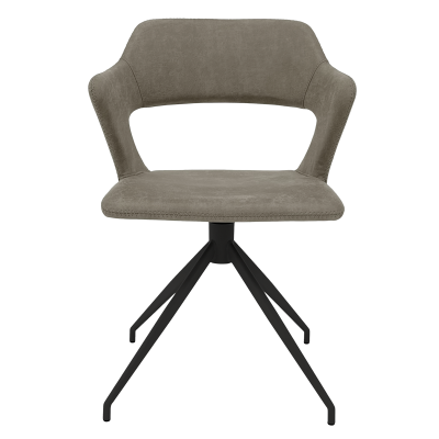 Трапезен стол RAPLA - сив 108