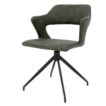 Трапезен стол RAPLA - тъмносив 09