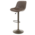 Бар стол PORUS - кафяв