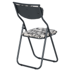 Сгъваем стол SATER - черен-бял