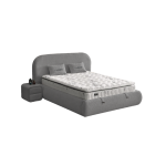 Тапицирана спалня с матрак FABER 160 х 200 - антрацит AN