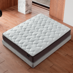 Тапицирана спалня с матрак MINI MOONLIGHT 160 х 200 - тъмнокафяв 680