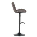 Бар стол CASCADE - тъмнокафяв