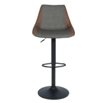 Бар стол GROVE - тъмносив