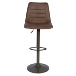 Бар стол LACOVIA - светлокафяв