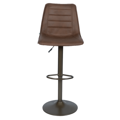 Бар стол LACOVIA - светлокафяв