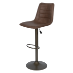 Бар стол LACOVIA - светлокафяв