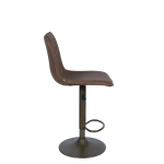 Бар стол LACOVIA - светлокафяв