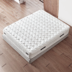 Тапицирана спалня с матрак ASTRA 160 x 200 - перла SY