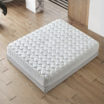 Тапицирана спалня с матрак NOVA 160 x 200 - перла SY