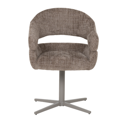 Трапезен стол VELASCO - тъмнокафяв MC