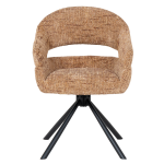 Трапезен стол SACABA - кафяв