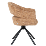 Трапезен стол SACABA - кафяв