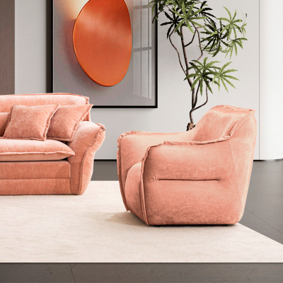 Кресло MELLOW - праскова