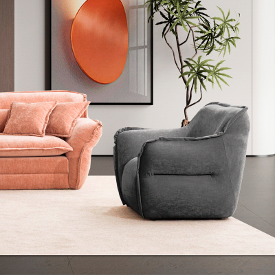 Кресло MELLOW - тъмносив