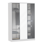 Комплект от 2 броя стъклени врати за гардероб COSMOS