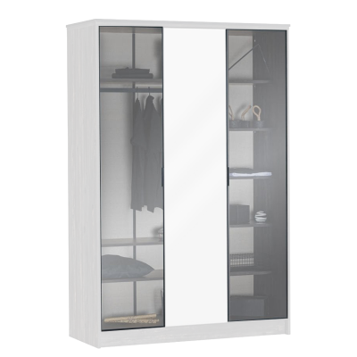 Комплект от 2 броя стъклени врати за гардероб COSMOS