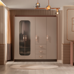 Четирикрилен гардероб ESTELLA