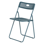 Сгъваем стол TRANAS - петролено син