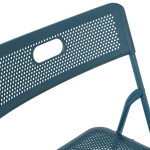 Сгъваем стол TRANAS - петролено син