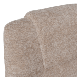 Електрическо масажно кресло с табуретка SINES - крем