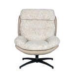 Кресло с табуретка BEJA - крем
