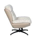 Кресло с табуретка BEJA - крем