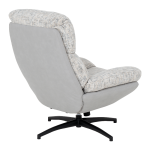 Кресло с табуретка ELVAS - крем