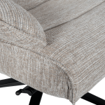 Кресло с табуретка OVAR - бежово