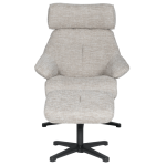 Кресло с табуретка OVAR - бежово