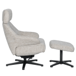 Кресло с табуретка OVAR - бежово