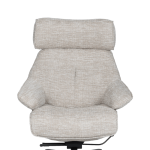 Кресло с табуретка OVAR - бежово