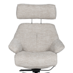 Кресло с табуретка OVAR - бежово