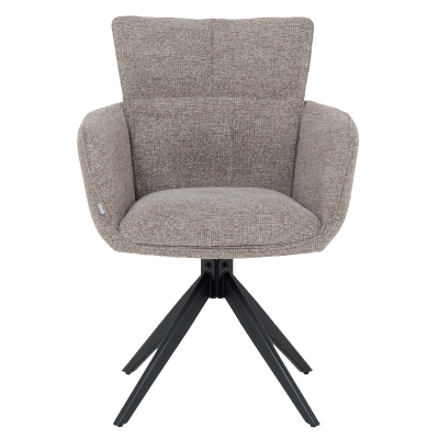 Трапезен стол GILES - кафяв