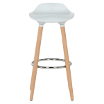 Бар стол LARSA - бял