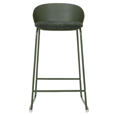 Бар стол TOLOSA - тъмнозелен