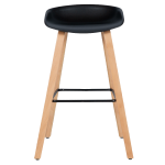 Бар стол PALMIRA - черен