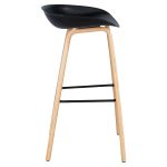 Бар стол PALMIRA - черен