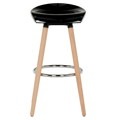 Бар стол ERIDU - черен