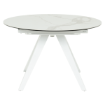 Разтегателна трапезна маса BOLKOW - бял 02