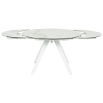 Разтегателна трапезна маса BOLKOW - бял 02