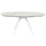 Разтегателна трапезна маса BOLKOW - бял 02